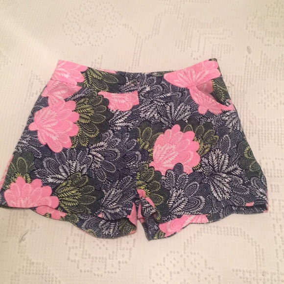Floral Print Shorts Size Small Sis Sis Brand - Picture 1 of 3